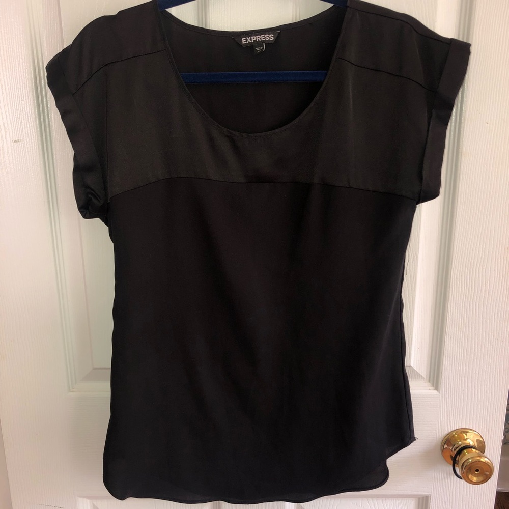 Express Black Blouse XS
